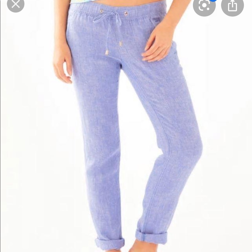Lilly Pulitzer Aden Linen Pants